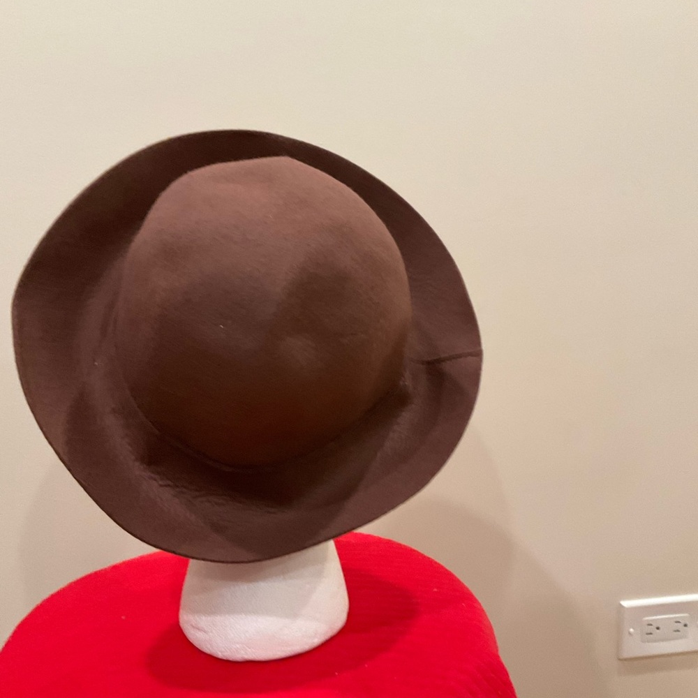 Collect 18 Wool Bucket Hat color Rust - Picture 7 of 10